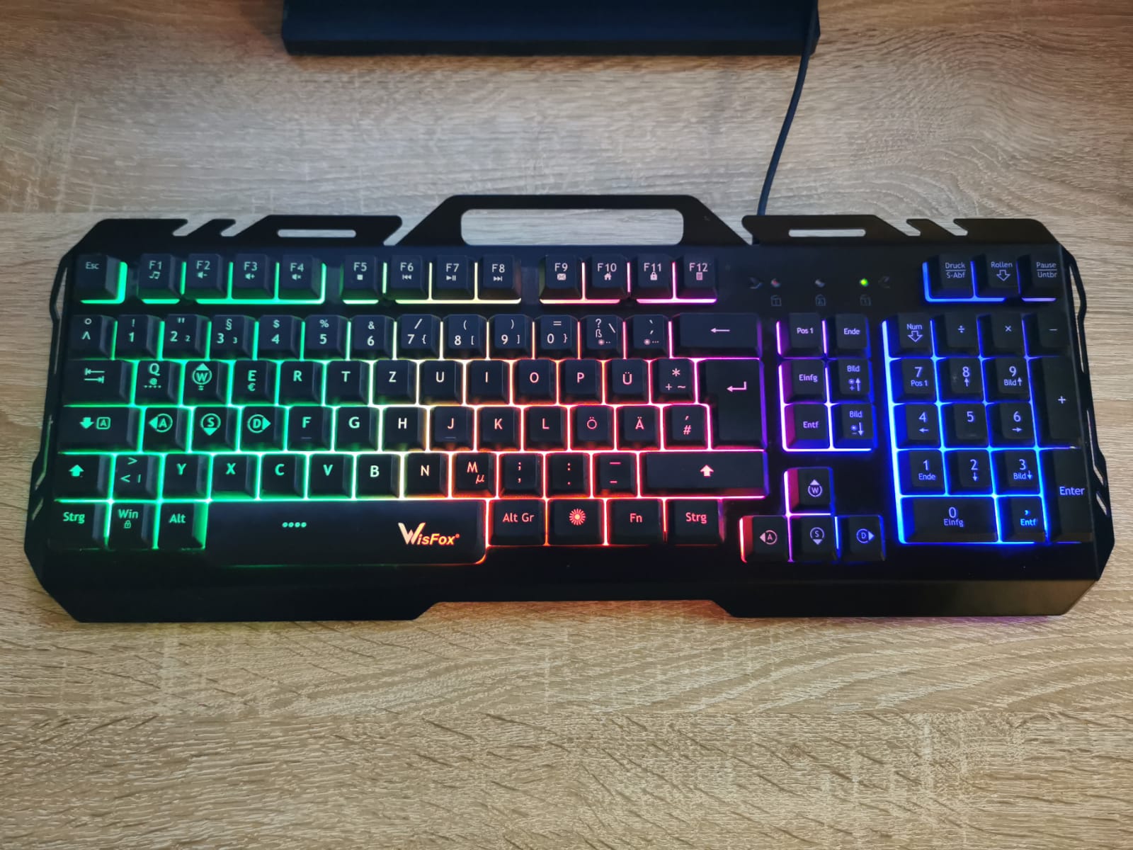 Read more about the article WisFox Gaming Tastatur – Test